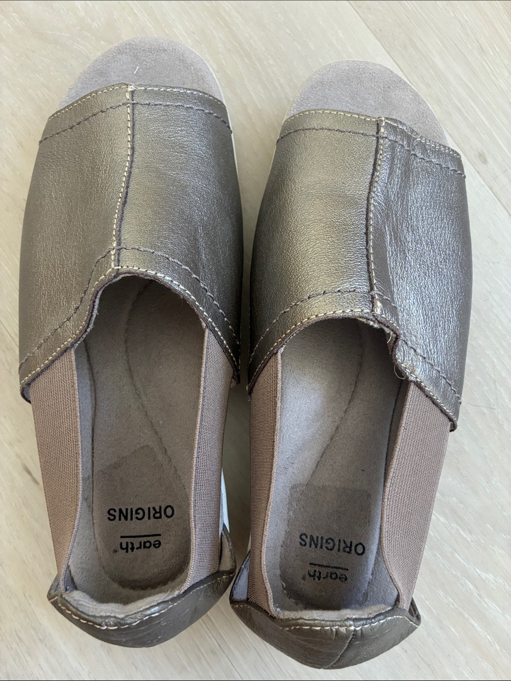 Earth Origins Carley Connie Leather Sandal wide ww comfort